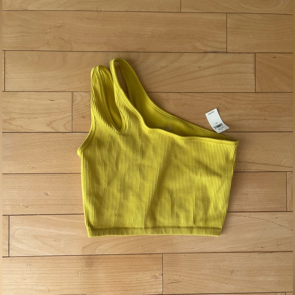 aerie Tops - OFFLINE By Aerie Seamless One Shoulder Longline Sports Bra